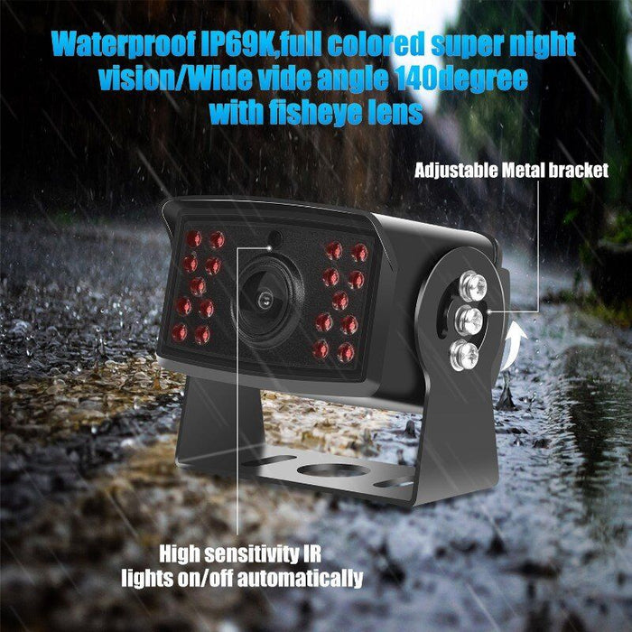 2nd Generation 200-300Ft Wireless Range Backup Camera for Trucks, Fleets. HD, 7inch LCD