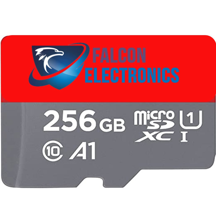 256GB MicroSD Card with Adapter - Class 10