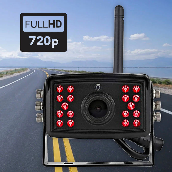 2nd Generation 200-300Ft Wireless Range Backup Camera for Trucks, Fleets. HD, 7inch LCD