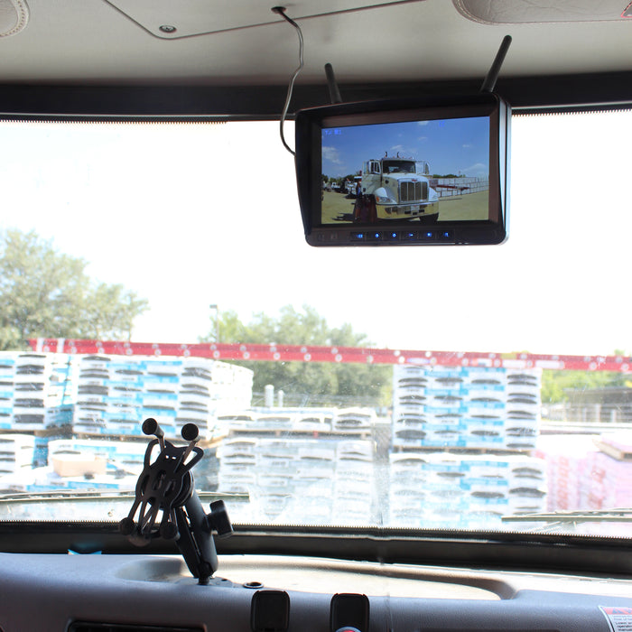2nd Generation 200-300Ft Wireless Range Backup Camera for Trucks, Fleets. HD, 7inch LCD