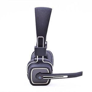 FalconEye Prime 2 HiFi Stereo Over the Head Bluetooth Headset (BLACK)