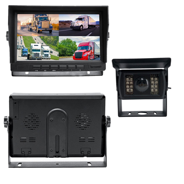 Rogue Multi-cam 1 to 4 1080P Cam DVR System with 7" LCD! Record & View up to 4 Views