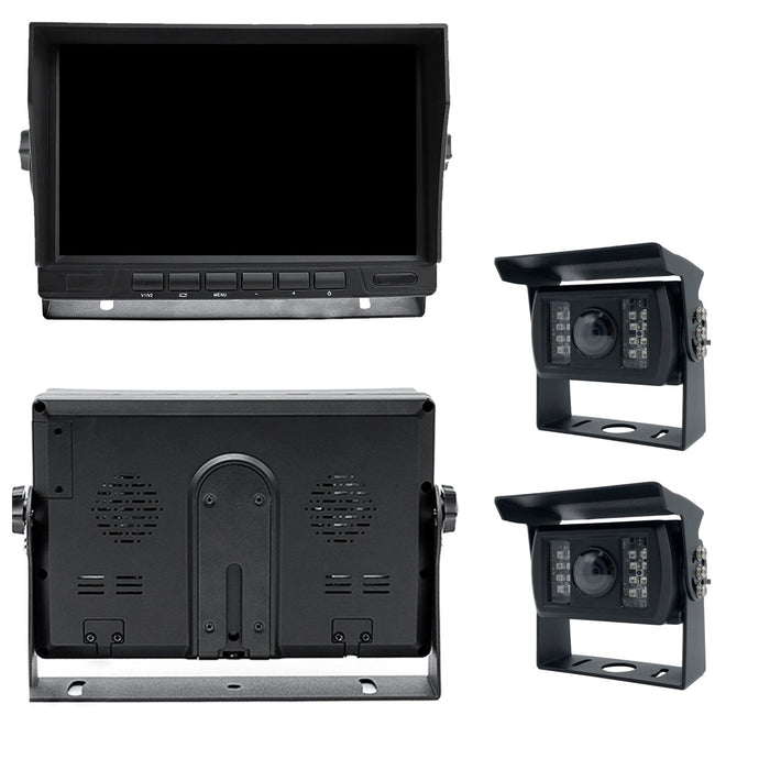 Rogue Multi-cam 1 to 4 1080P Cam DVR System with 7" LCD! Record & View up to 4 Views