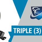 Triple (3) Dash Cam Accessories