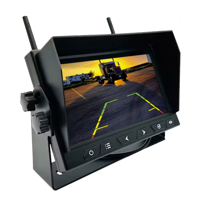 FalconEye HelioView Wireless Solar Powered Backup Camera Kit