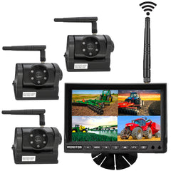 FalconEye Wireless Backup Camera System with 7" LCD Monitor & Built-In Battery
