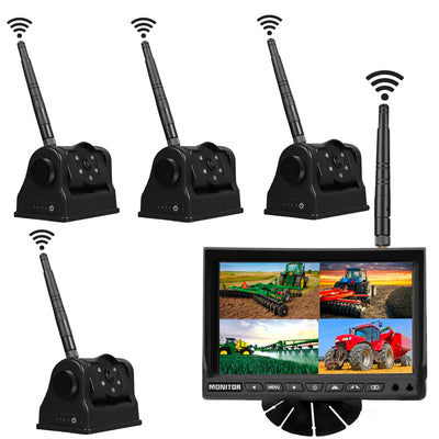 FalconEye Wireless Backup Camera System with 7" LCD Monitor & Built-In Battery