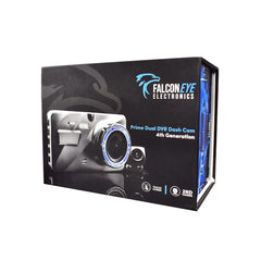 Prime Gold Dual DVR Dash Cam with Touch Screen - 4th Gen 2 Cam System