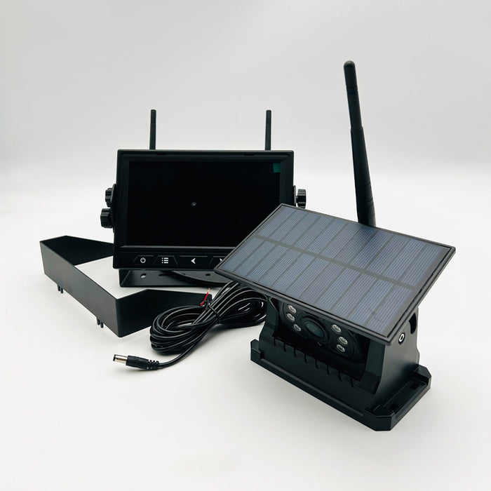 FalconEye HelioView Wireless Solar Powered Backup Camera Kit
