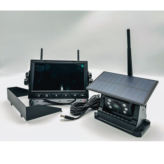 FalconEye HelioView Wireless Solar Powered Backup Camera Kit