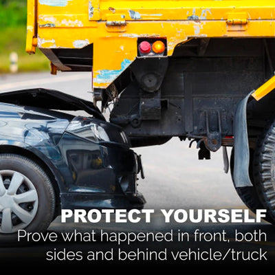 WIRELESS License Plate Backup Camera. 40Ft Range and 4.3inch LCD