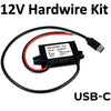 USB-C 12V Hard Wire Power Cable for Pinnacle Dash Cam