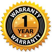 Standard 1 Year Warranty
