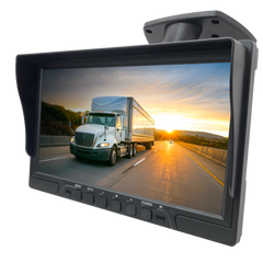 3RD GEN Multi-Camera DVR System, 2 to 4 1080P CAMS w/ GPS, 10" LCD, HEAVY DUTY for TRUCKERS