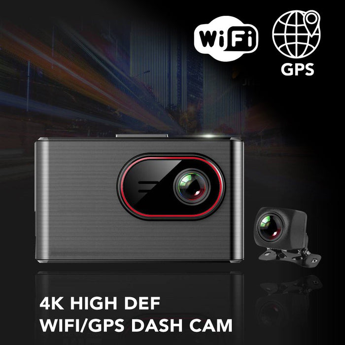 2nd Gen 2K Pinnacle Touch Screen WIFI GPS Dash Cam