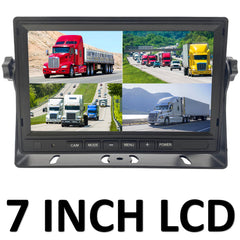 7" Quad Screen LCD for MDVR BlackBox (720P & 1080P) System