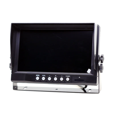 Multi Camera Dash Cam, 2 to 4 Cams and  9" LCD, Heavy Duty for Truckers