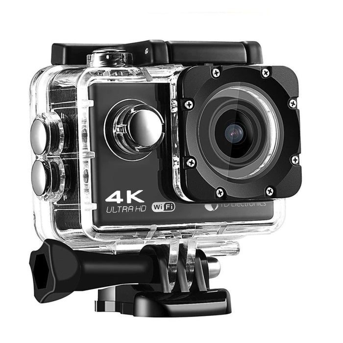 Platinum 4K Sports Cam - Action Cam with 10+ Mounts Included, Long Bat —  Falcon Electronics LLC