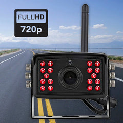 2nd Generation 200-300Ft Wireless Range Backup Camera for Trucks, Fleets. HD, 7inch LCD