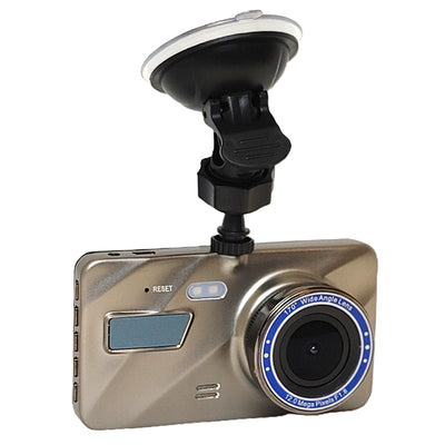 Prime Gold Dual DVR Dash Cam with Touch Screen - 4th Gen 2 Cam System