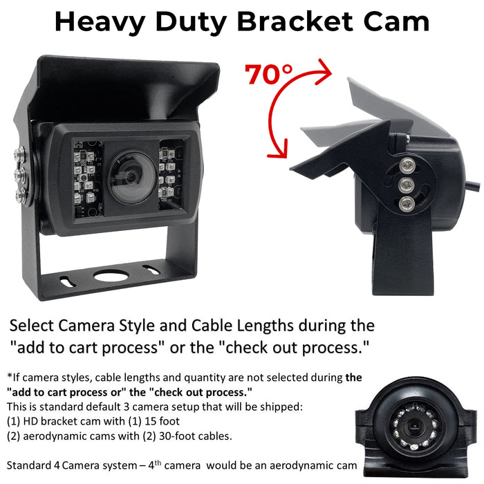 Falcon Electronics 1080P Heavy Duty Bracket Cam with 16 IR Lights
