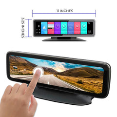 LCD ONLY - LiveEye 11 inch 1-4 Cam Live Streaming 4G/WIFI Dash Cam System