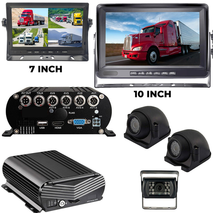 Universal Heavy Duty 1080P Black Box MDVR Dash Cam With GPS - Raney's Truck  Parts