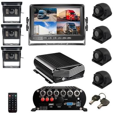 Dash Cam Live Streaming MNVR 3-8 Cam 1080N System with 4G, WIFI, GPS