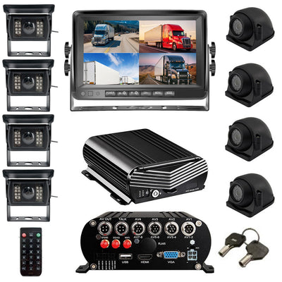 Dash Cam Live Streaming MNVR 3-8 Cam 1080N System with 4G, WIFI, GPS