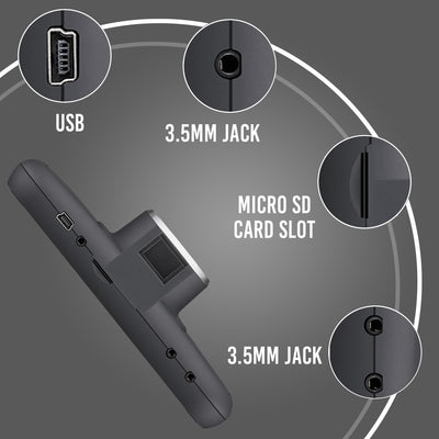 EagleEye 2nd Gen Triple Cam 2K Dashcam, Records 3 Viewpoints Now With Wifi