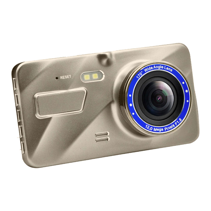 Prime Gold Single DVR Trucker Dash Cam with Touch Screen - 4th Gen