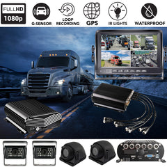 Dash Cam Live Streaming MNVR 3-8 Cam 1080N System with 4G, WIFI, GPS