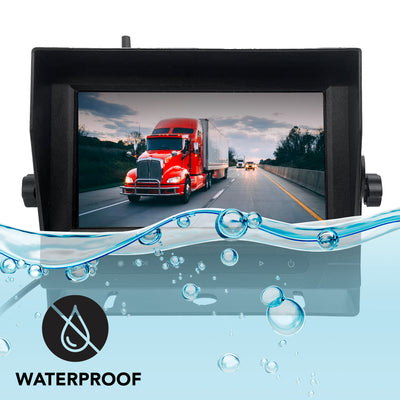 7 inch Waterproof Wired IP67 LCD Monitor (Monitor Only)