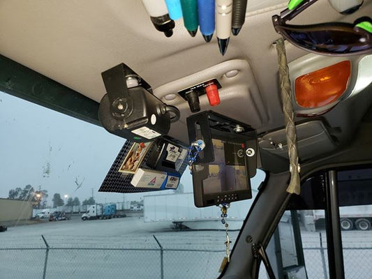 Multi Camera Dash Cam, 2 to 4 Cams and  9" LCD, Heavy Duty for Truckers