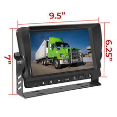 9 inch LCD MONITOR ONLY for 1080P Wired Backup Camera