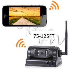 Falcon Electronics 1080P WIFI Wireless Backup Cam w/ Magnet & Battery, Portable & 1 Minute Installation